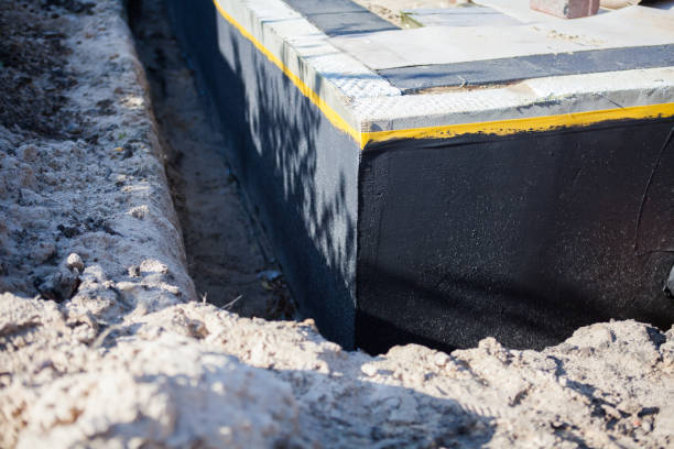 Residential Waterproofing installation at a Carrollton, OH home by SJ Waterproofing Pros